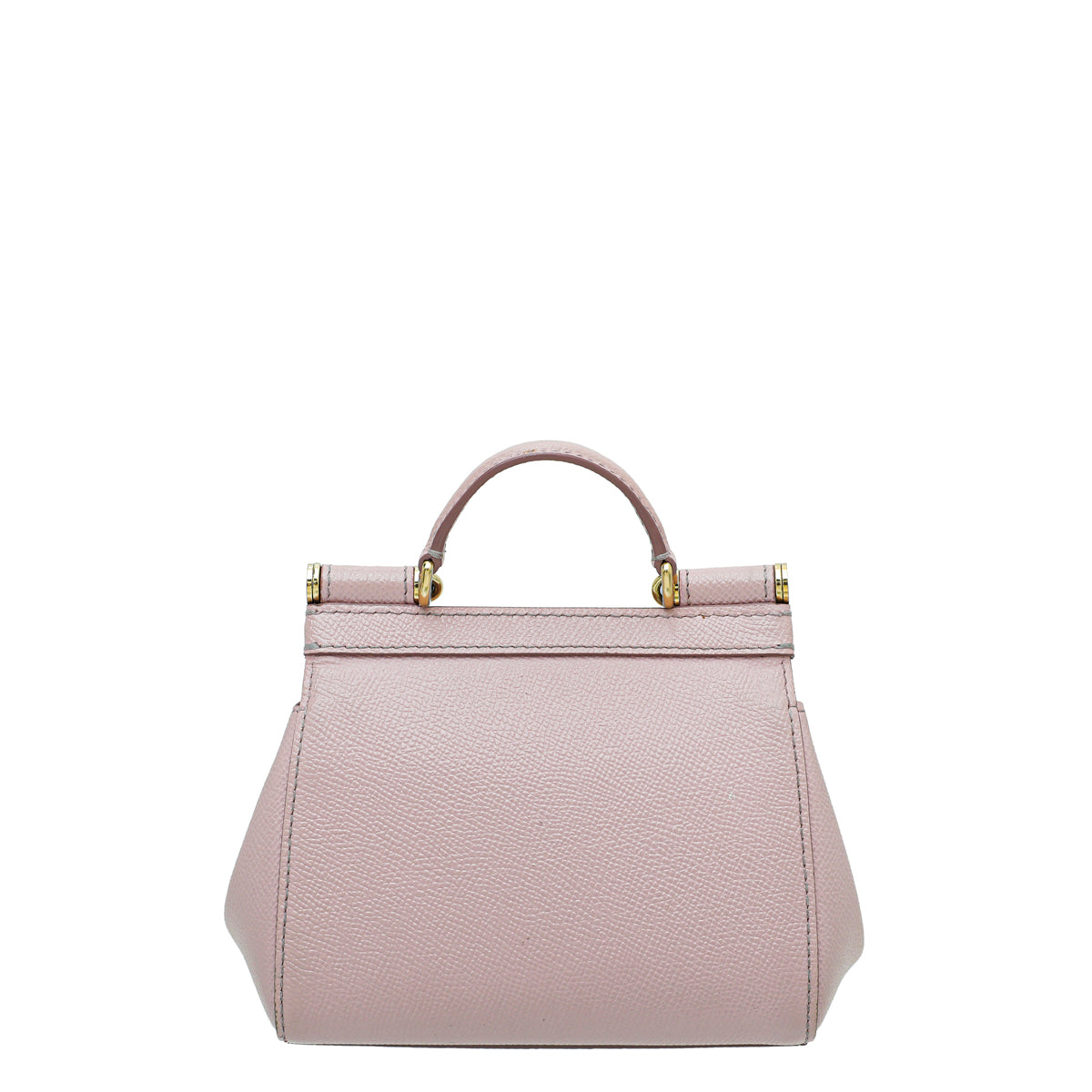 Dolce & Gabbana Light Pink Dauphine Sicily Micro Bag-Dolce & Gabbana-THE CLOSET