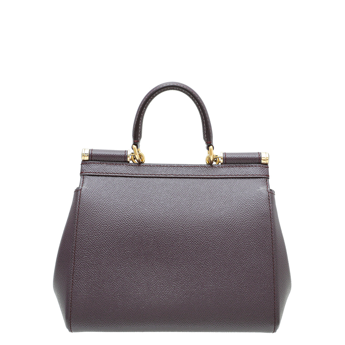 Dolce & Gabbana Aubergine Sicily Small Bag-Dolce & Gabbana-THE CLOSET