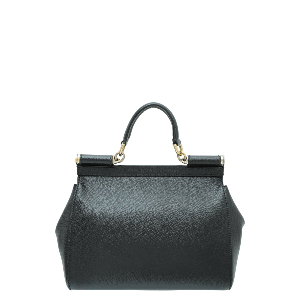 Dolce & Gabbana Black Dauphine Sicily Medium Bag-Chanel-THE CLOSET