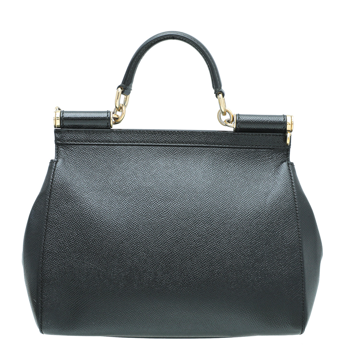 Dolce & Gabbana Black Sicily Medium Bag-Dolce & Gabbana-THE CLOSET