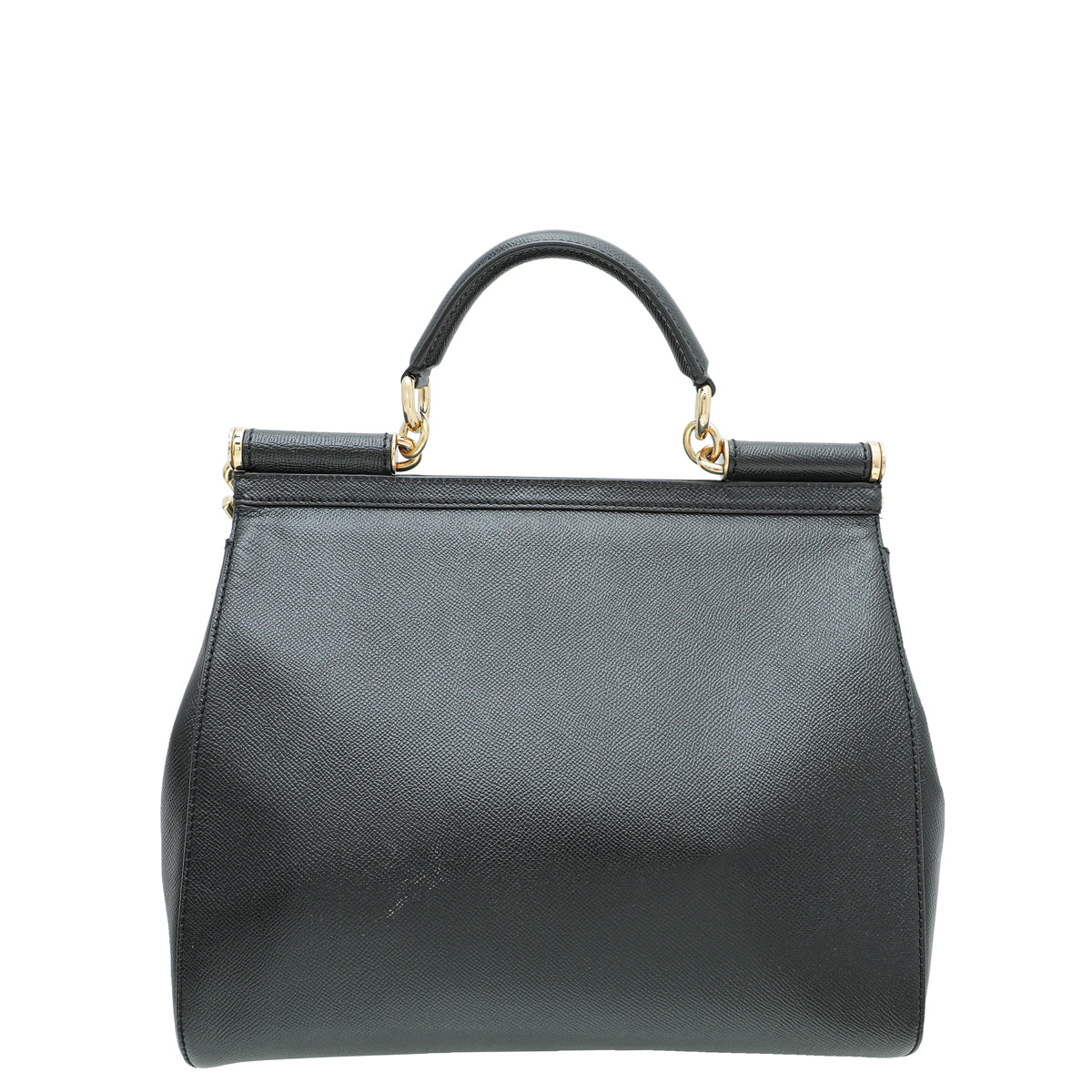 Dolce & Gabbana Black Sicily Large Bag-Dolce & Gabbana-THE CLOSET