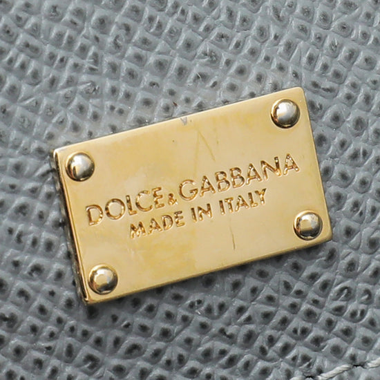 Dolce & Gabbana Bicolor Pony Hair Ayers Sicily Medium Bag