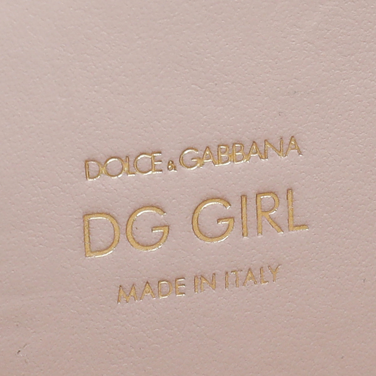 Dolce & Gabbana Light Pink D&G Girls Phone Bag