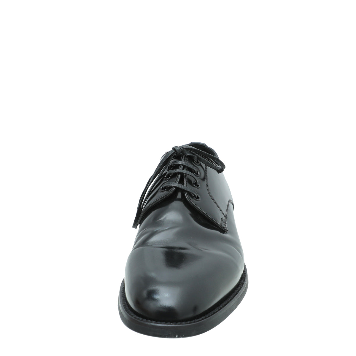 Dolce & Gabbana Black Derby Oxford Shoes 7.5-Dolce & Gabbana-THE CLOSET