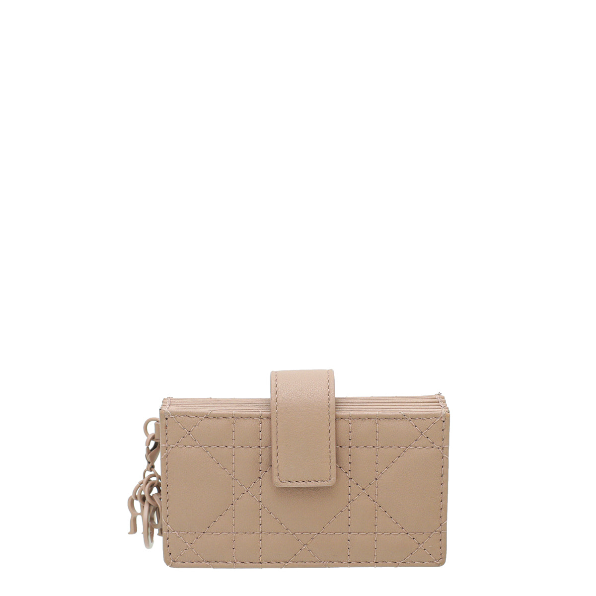 Christian Dior Blush Ultra Matte 5 Gusset Card Holder-Christian Dior-THE CLOSET