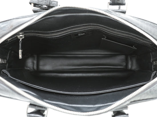Christian Dior Black Alligator Homme Briefcase – THE CLOSET