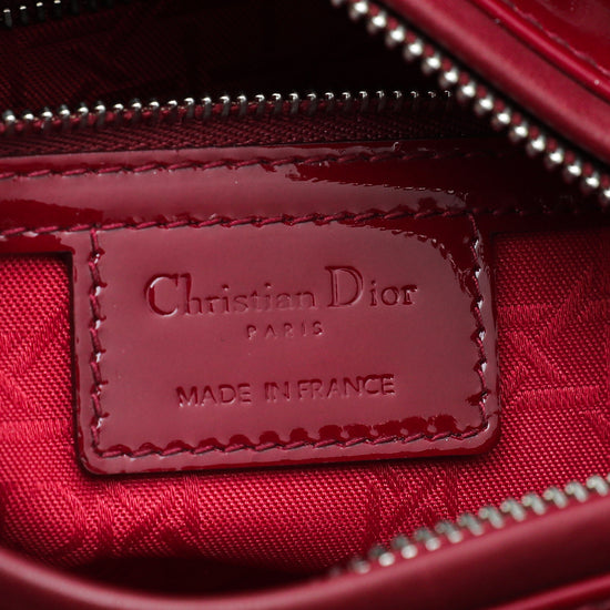 Christian Dior Cherry Lady Dior Medium Bag