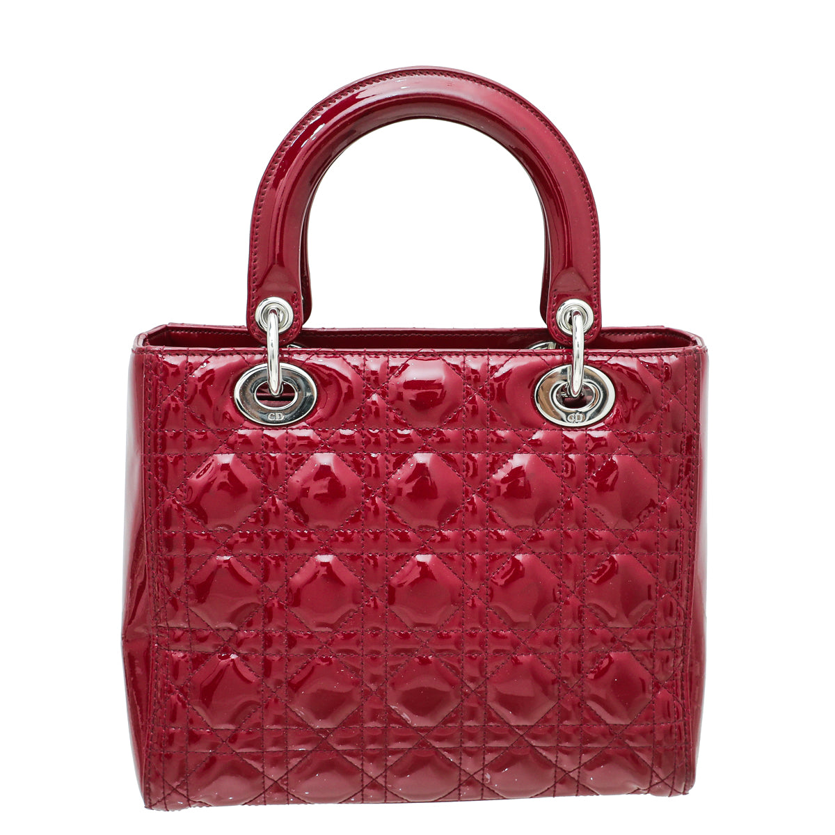 Christian Dior Cerise Lady Dior Medium Bag-Christian Dior-THE CLOSET