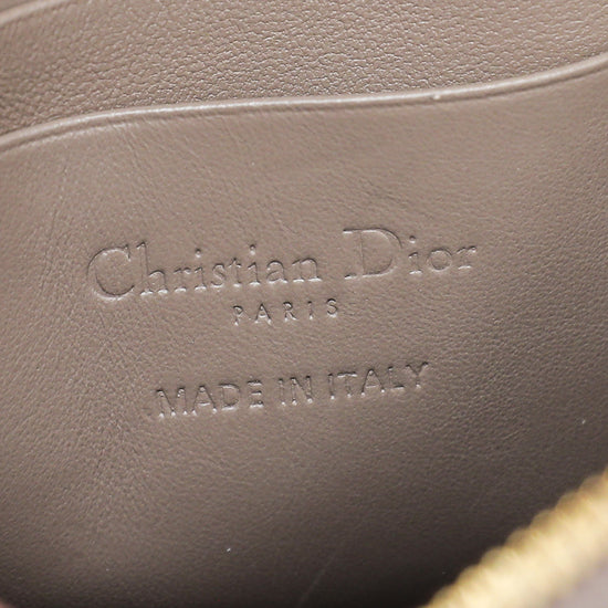 Christian Dior Hazelnut Lady Dior Chain Phone Holder