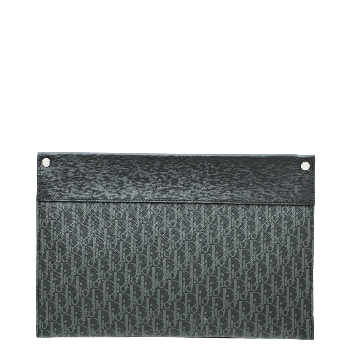 Christian Dior Black Homme Oblique Men's Document Holder-Christian Dior-THE CLOSET