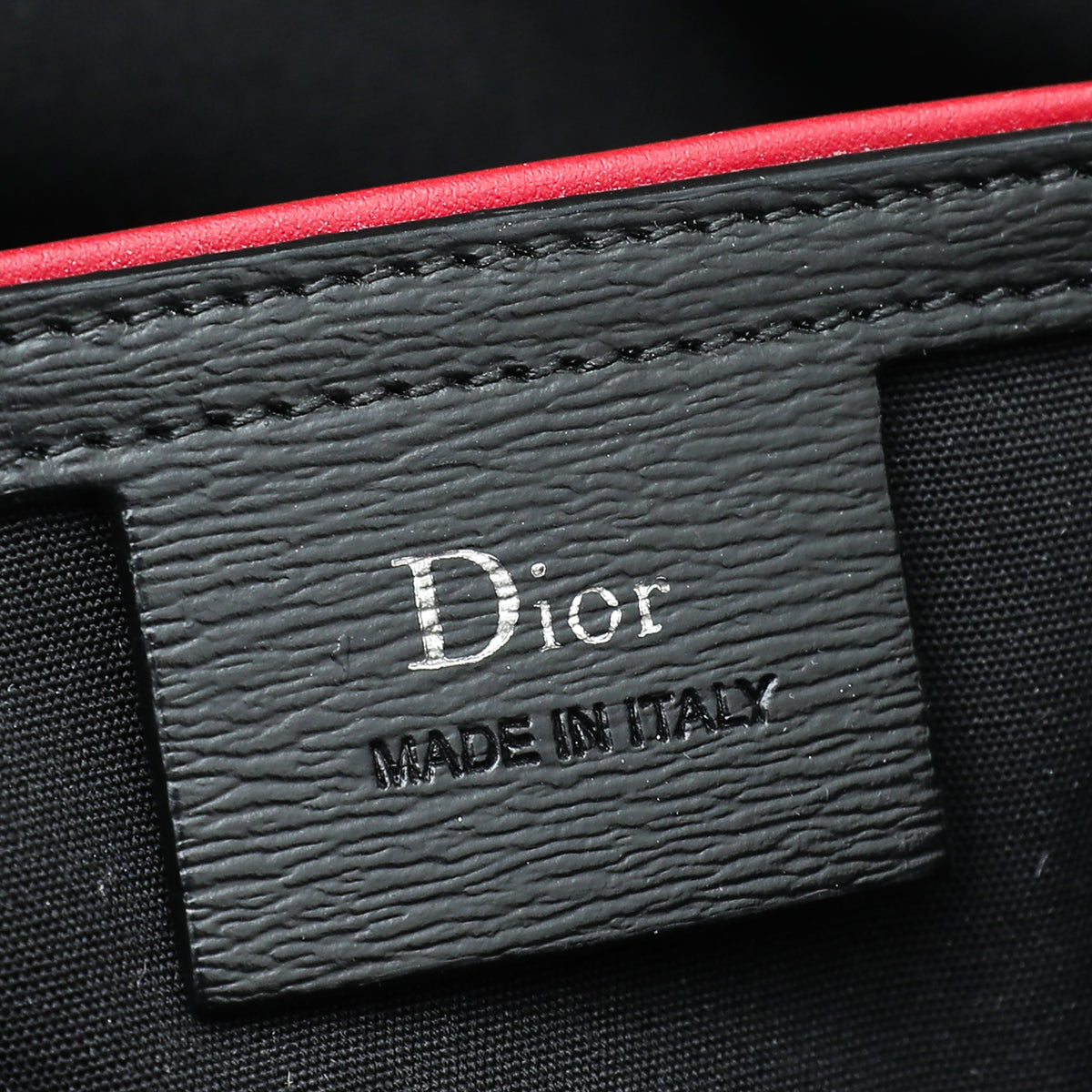 Christian Dior Black Homme Oblique Men's Document Holder