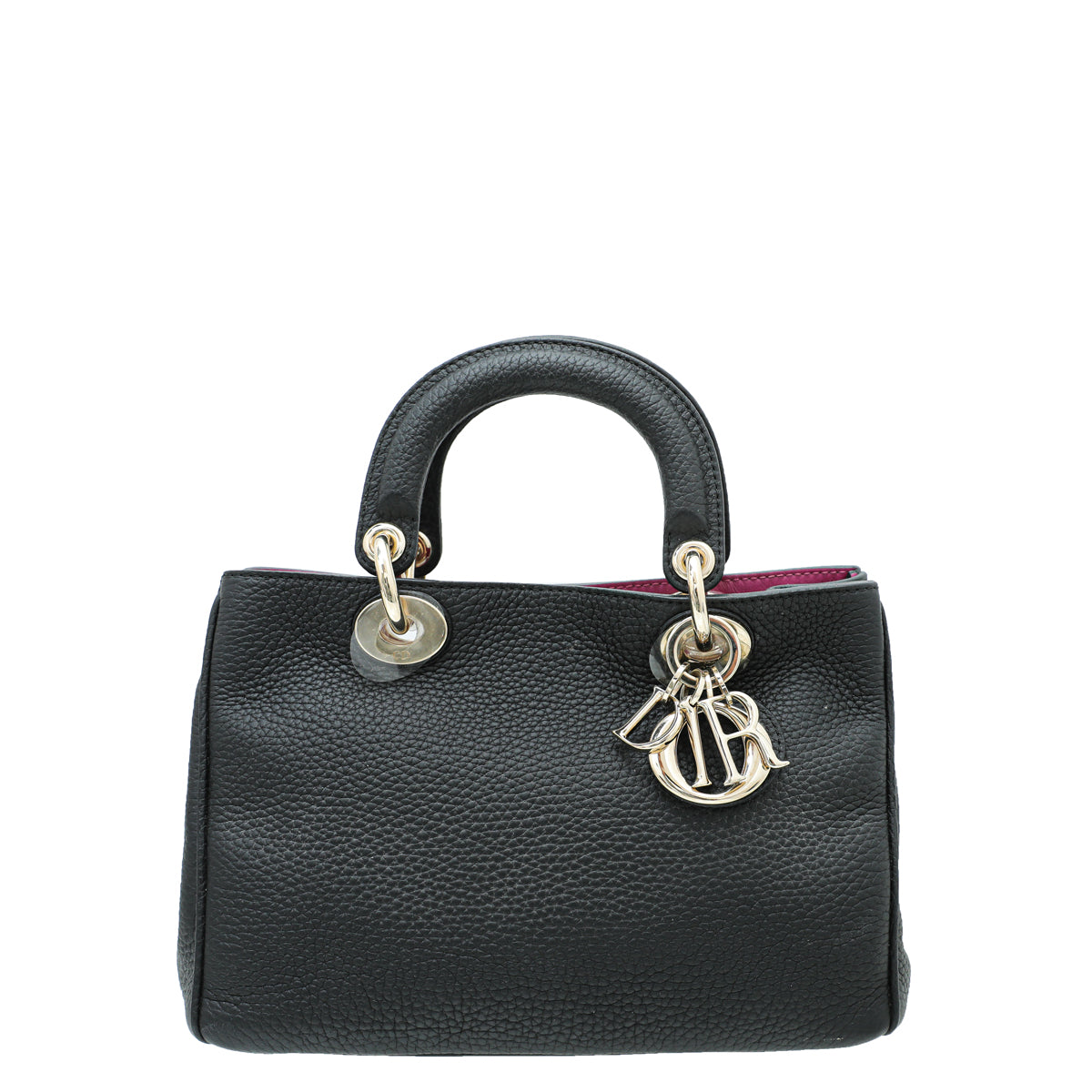 Christian Dior Black Diorissimo Mini Tote Bag-Christian Dior-THE CLOSET