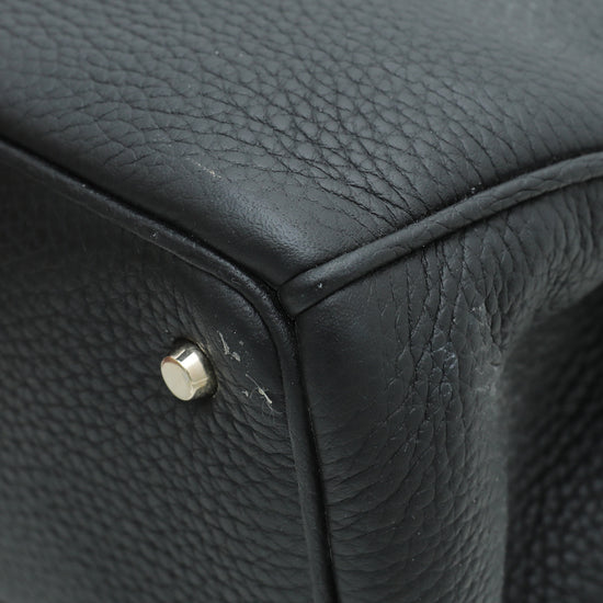 Christian Dior Black Diorissimo Mini Tote Bag