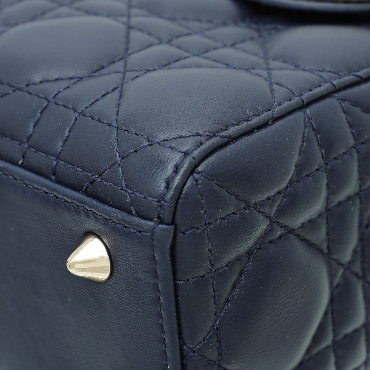 Christian Dior Navy Blue Lady Dior My ABCDior Small Bag – THE CLOSET