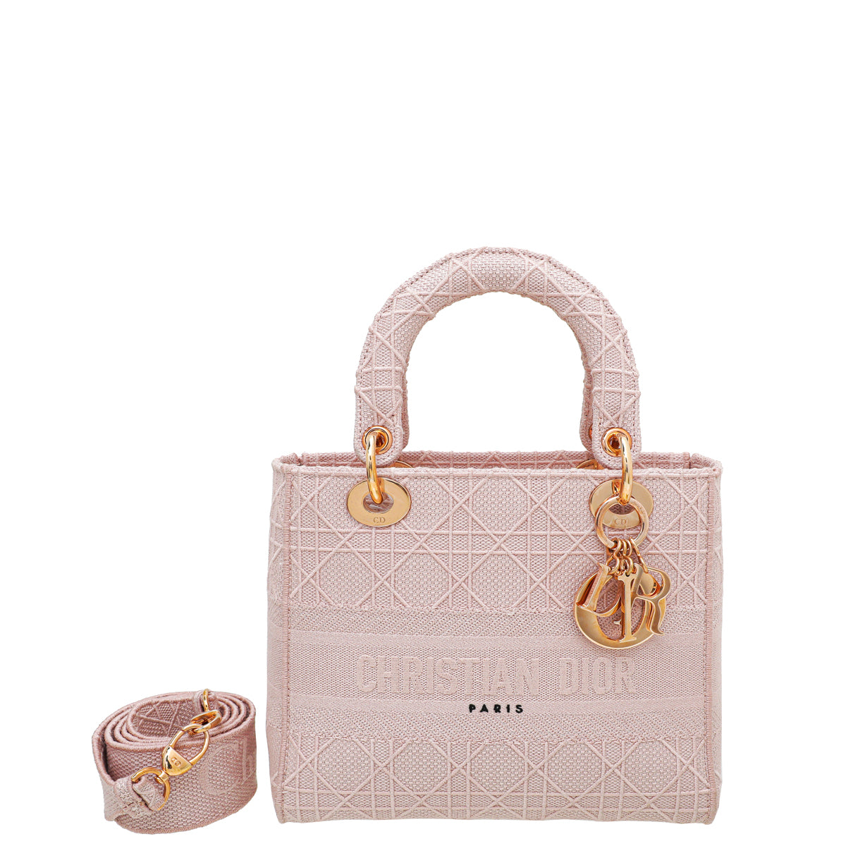 Christian Dior Rosewood D-Lite Medium Bag-Christian Dior-THE CLOSET