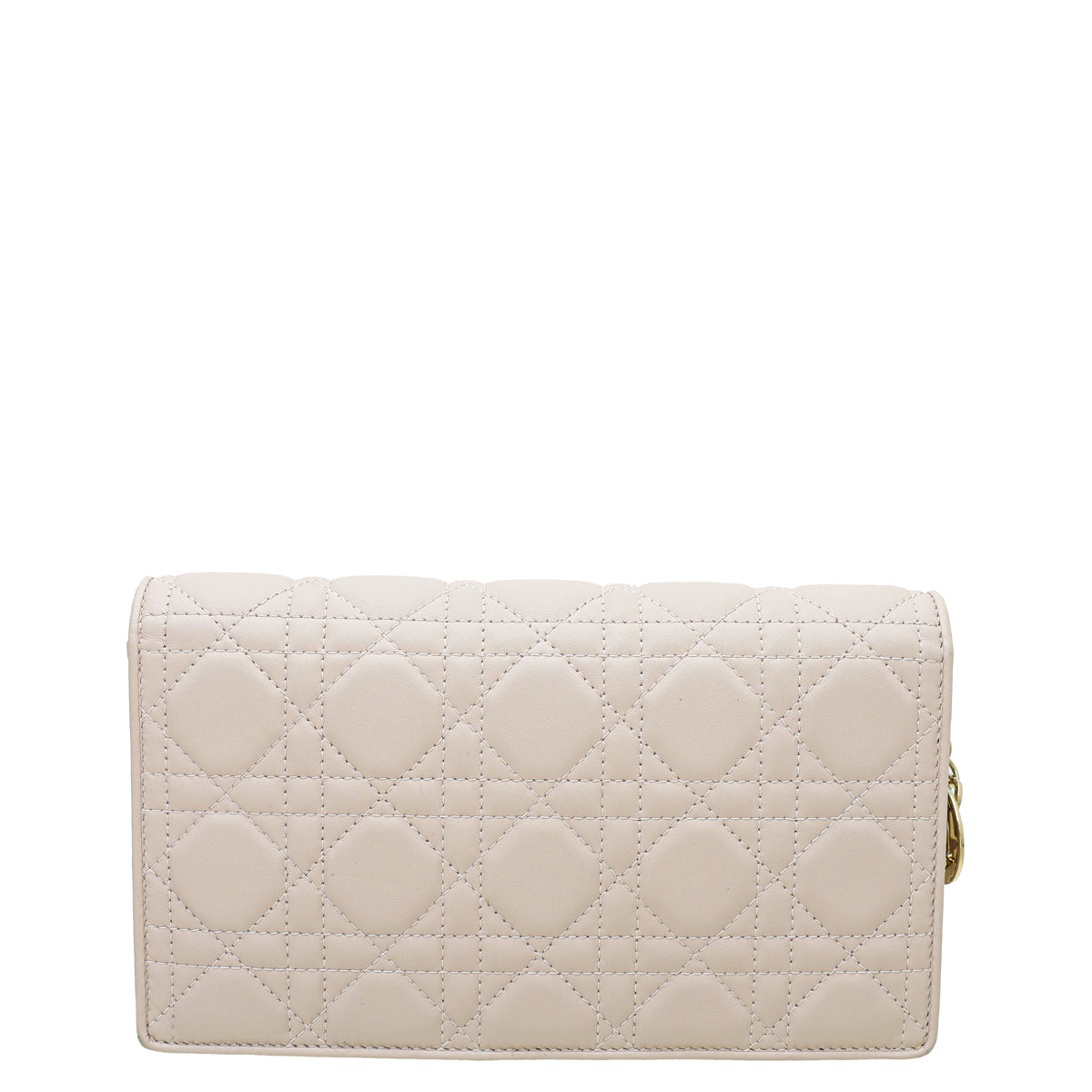 Christian Dior Light Pink Lady Dior Chain Pouch-Christian Dior-THE CLOSET