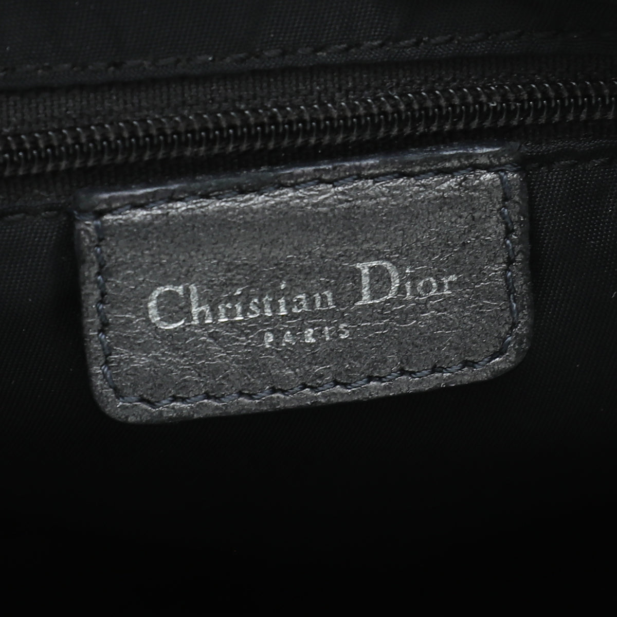 Christian Dior Bicolor Oblique Hobo Bag