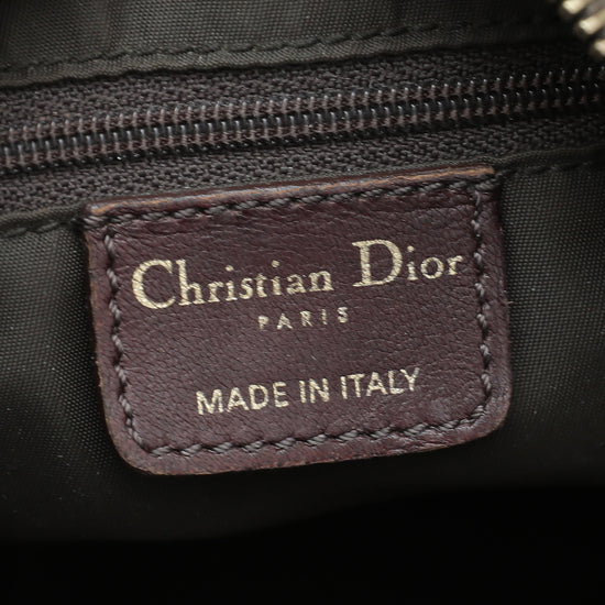 Christian Dior Light Brown Oblique Hobo Shoulder Bag
