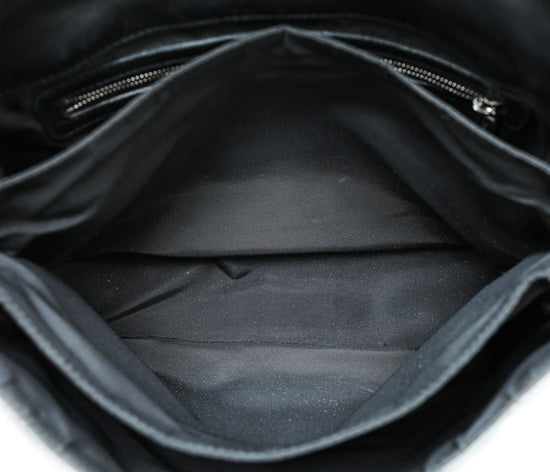 Christian Dior Black New Lock Cannage Flap Bag
