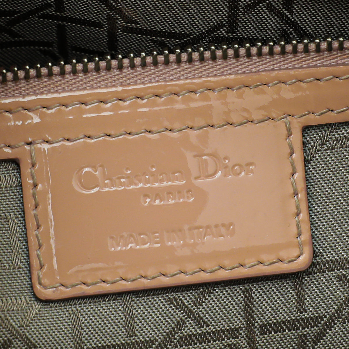 Christian Dior Nude Lady Dior Large Bag