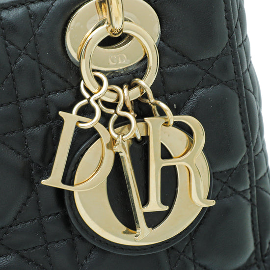 Christian Dior Black Lady Dior My ABCDior Small Bag