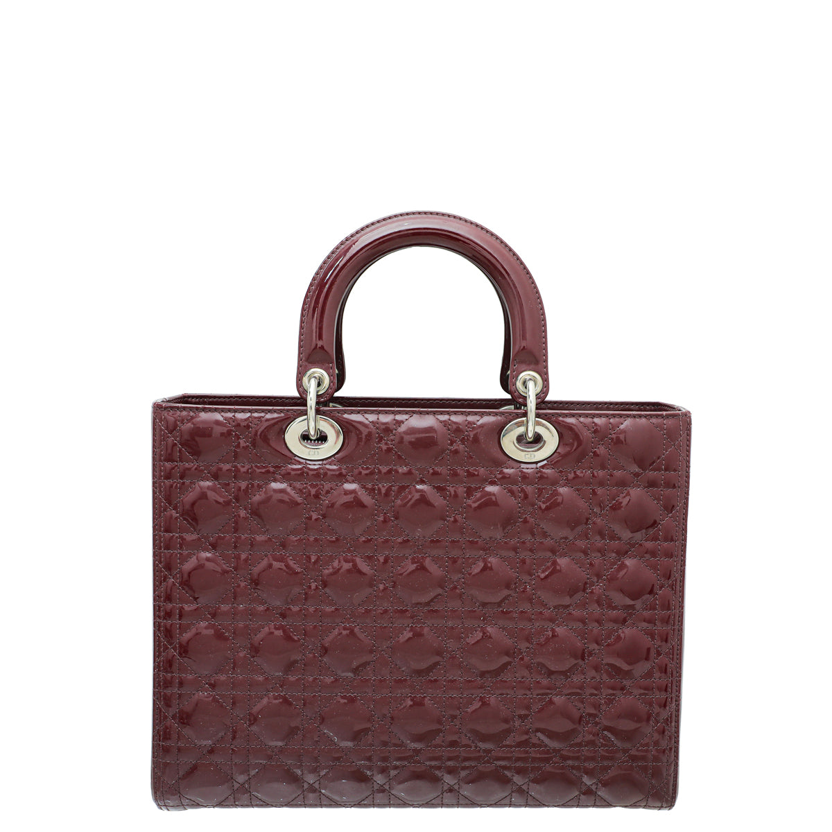Christian Dior Burgundy Lady Dior Bag-Christian Dior-THE CLOSET
