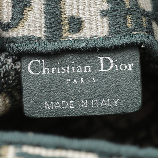 Christian Dior Vert Green Oblique DiorCamp Messenger Bag