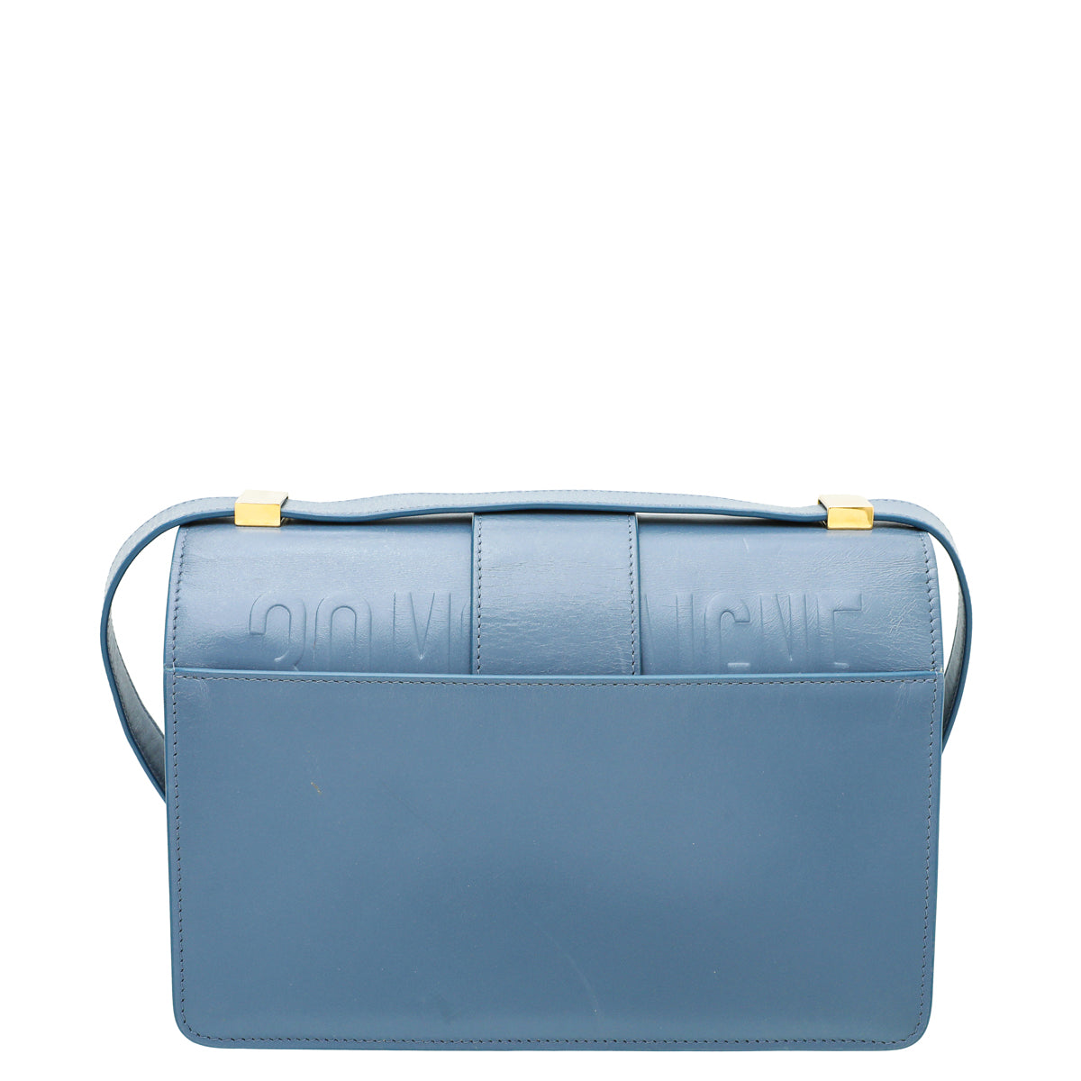 Christian Dior Blue 30 Montaigne Flap Medium Shoulder Bag-Christian Dior-THE CLOSET