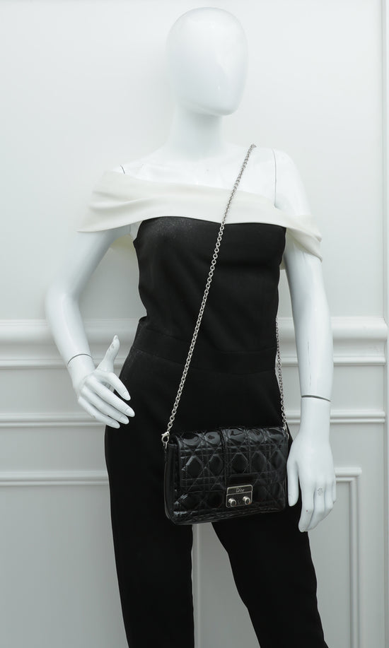Christian Dior Black Miss Dior Chain Bag