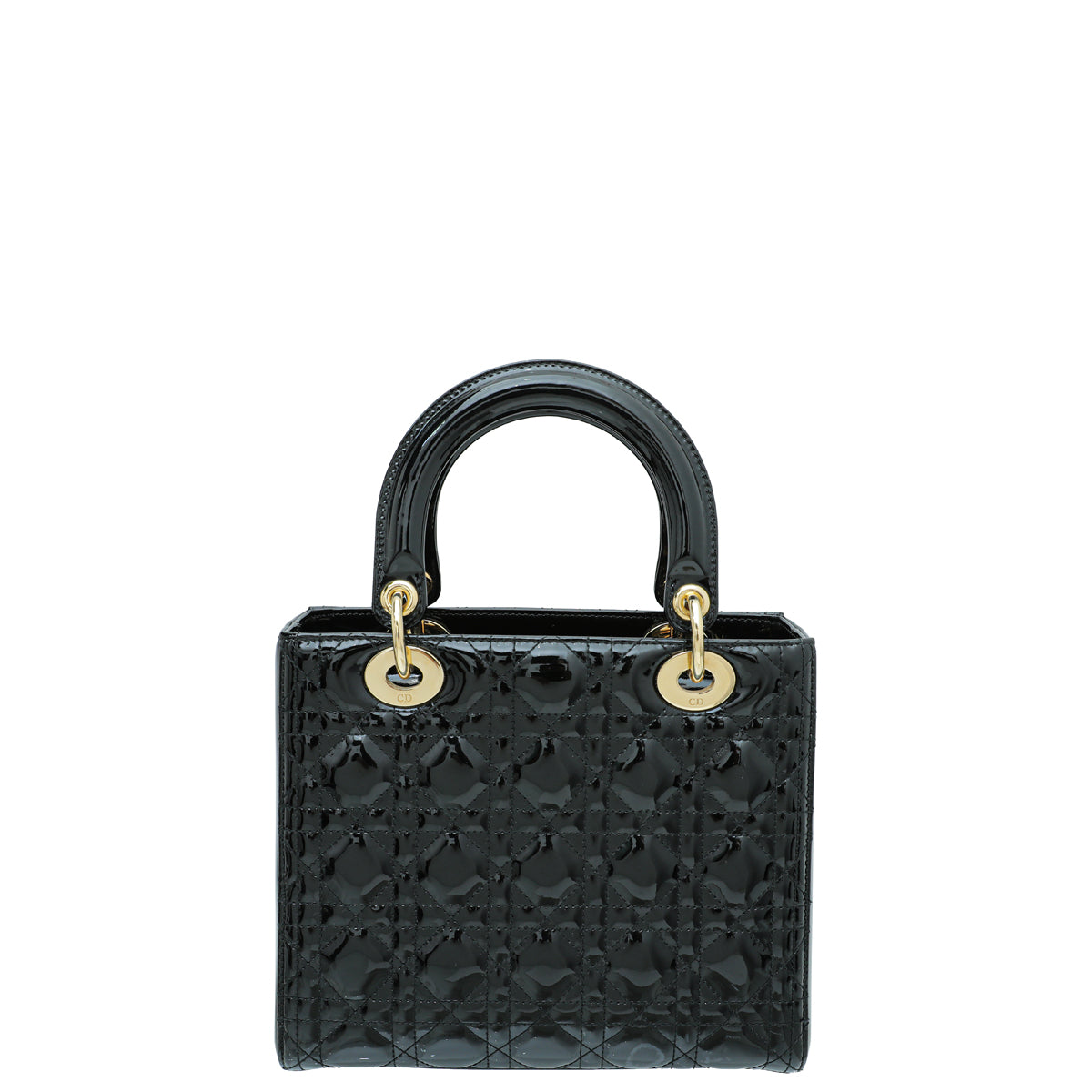 Christian Dior Black Lady Dior Medium Bag-Christian Dior-THE CLOSET