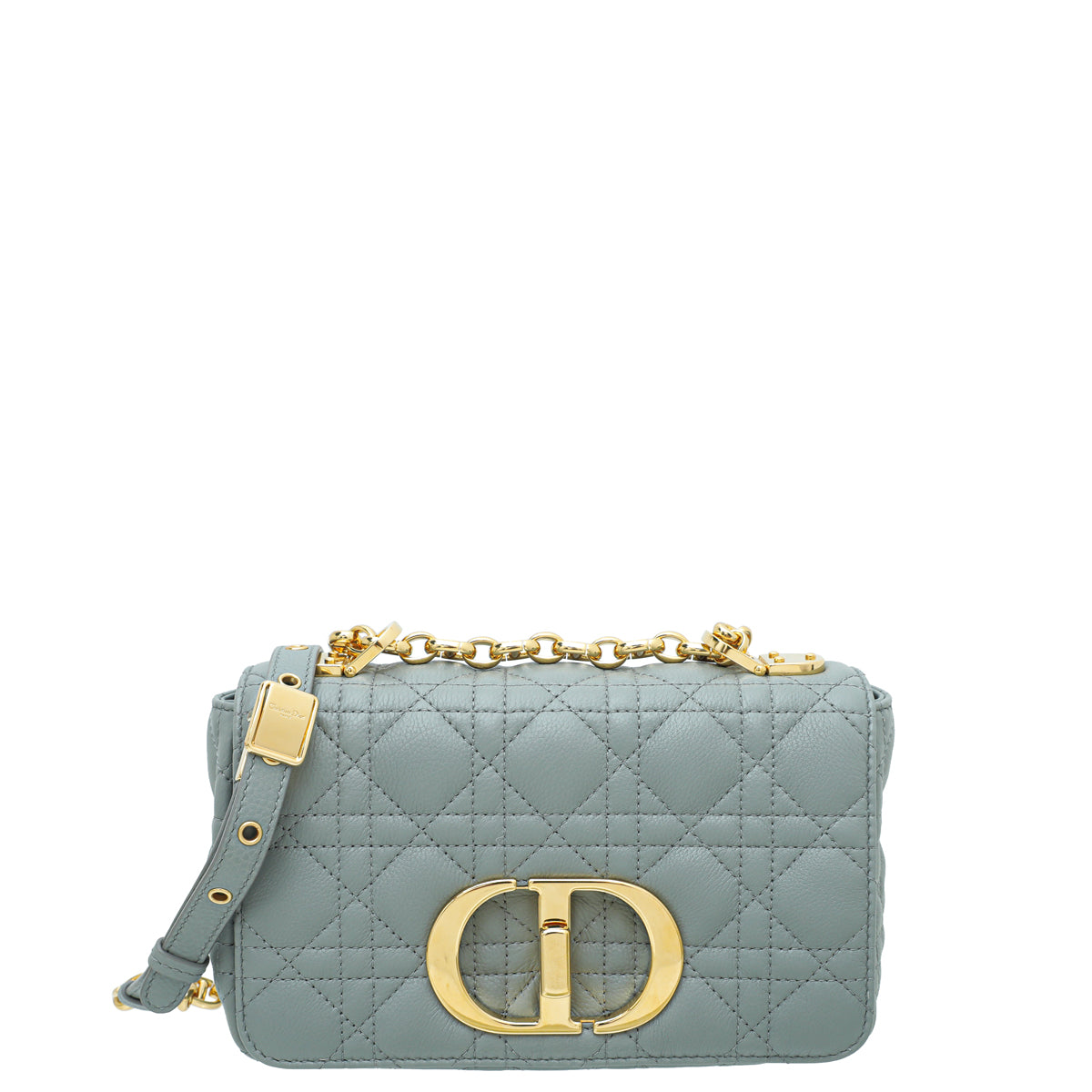 Christian Dior Gray Caro Small Bag-Christian Dior-THE CLOSET