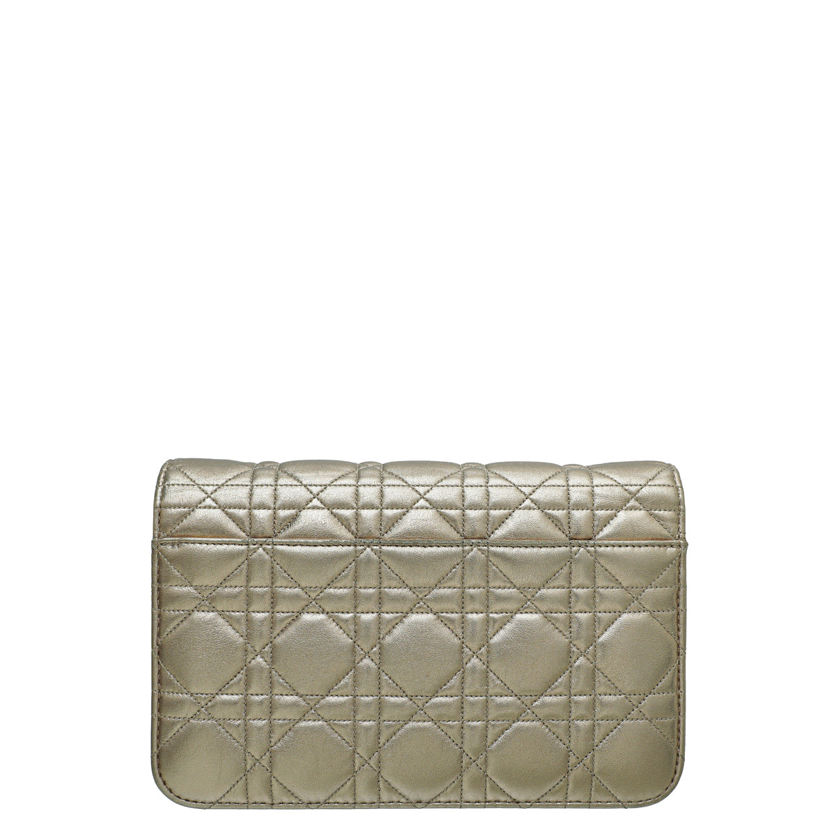 Christian Dior Metallic Gold Miss Dior Promenade Chain Pouch-Christian Dior-THE CLOSET