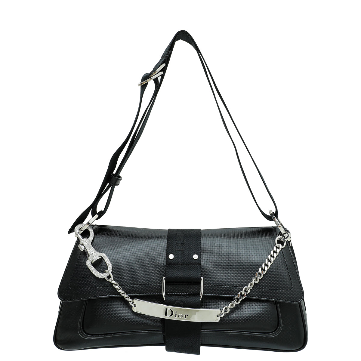 Christian Dior Black Crystal Hardcore Bag-Christian Dior-THE CLOSET
