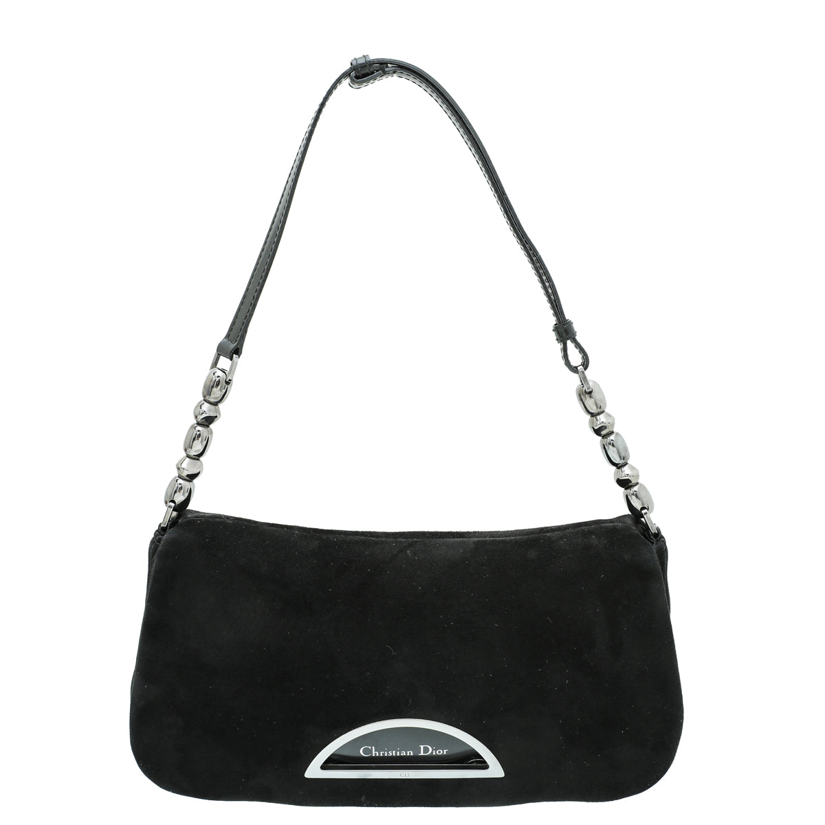 Christian Dior Black Maris Pearl Shoulder Bag