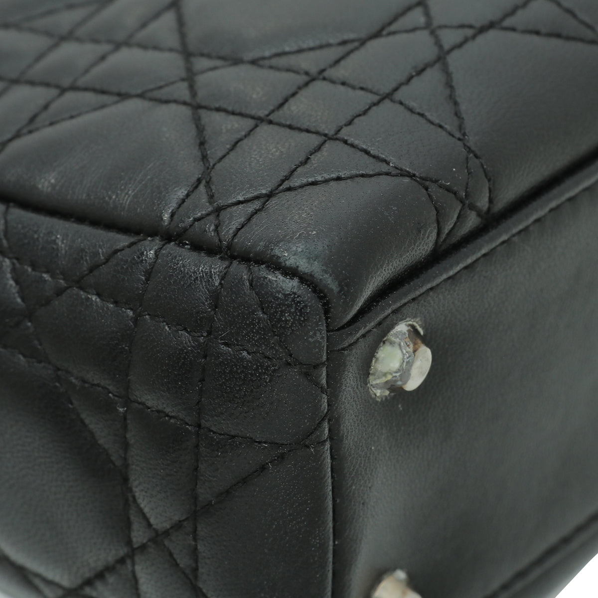 Christian Dior Black Mini Lady Dior Bag – The Closet