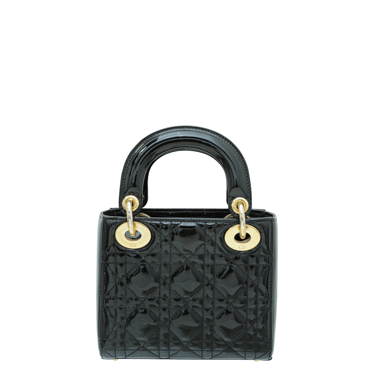 Christian Dior Black Lady Dior Mini Bag-Christian Dior-THE CLOSET