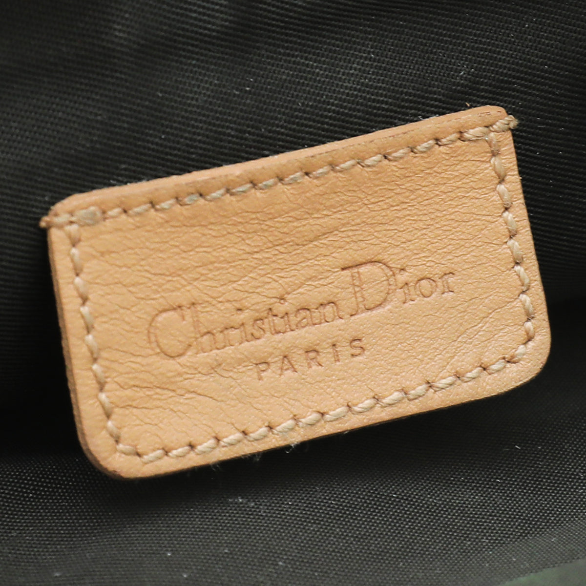 Christian Dior Brown Oblique Saddle Mini Pochette