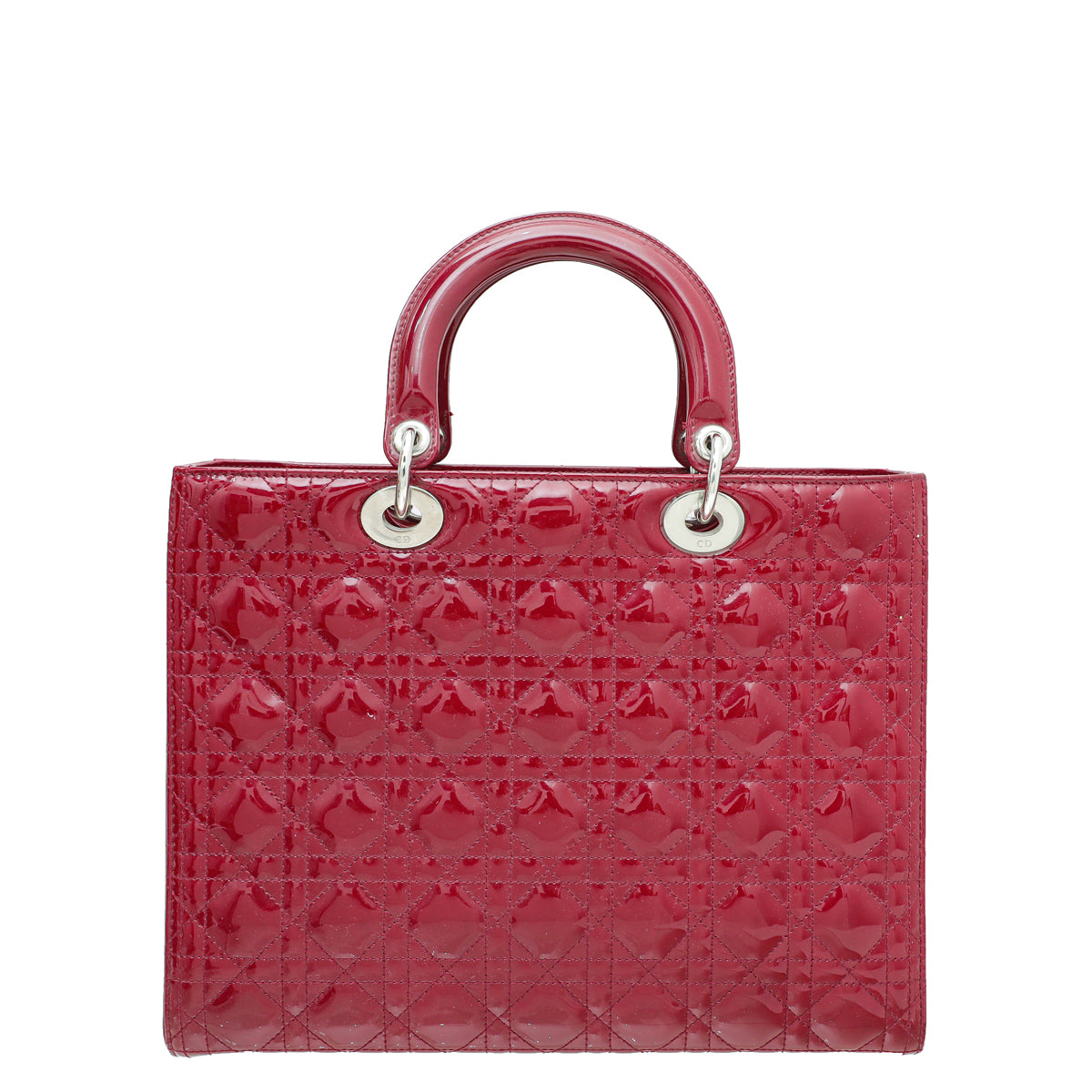 Christian Dior Cerise Lady Dior Large Bag-Christian Dior-THE CLOSET