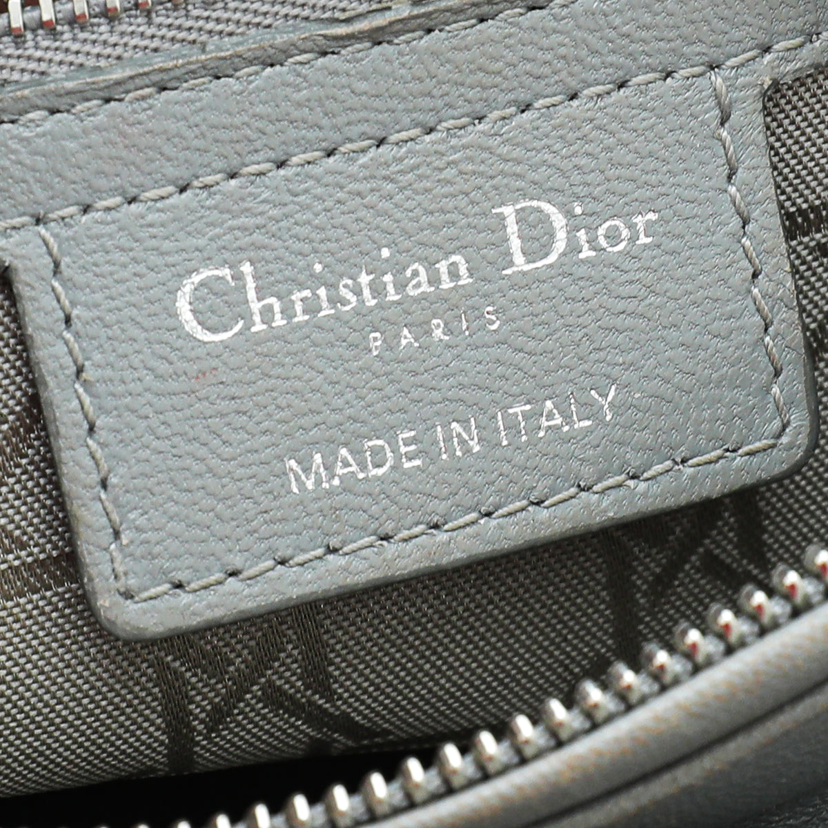 Christian Dior Grey Lady Dior Medium Bag