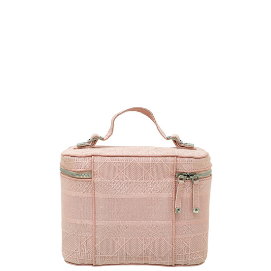 Christian Dior Pink Travel D-Lite Vanity Case
