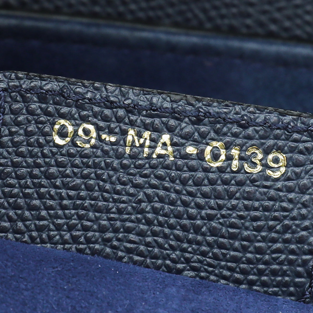 Christian Dior Navy Blue Saddle Medium Bag