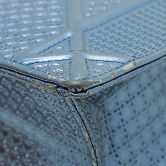 Christian Dior Blue Diorama Micro Cannage Medium Bag