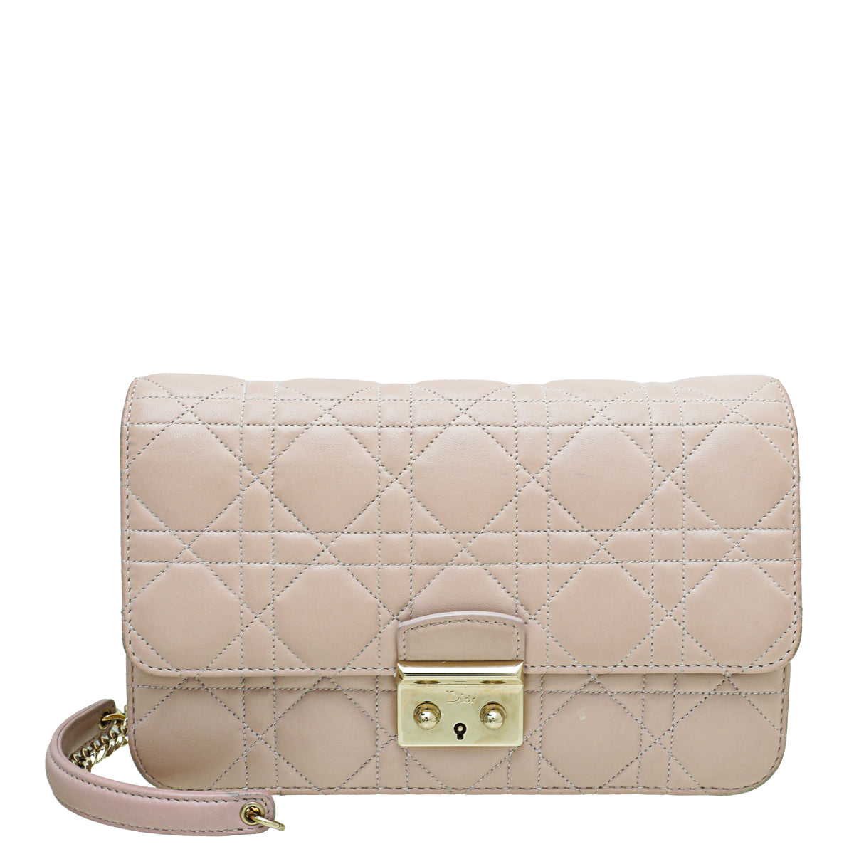 Christian Dior Light Pink Miss Dior Promenade Chain Pouch-Christian Dior-THE CLOSET