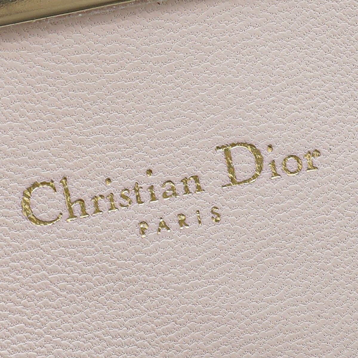 Christian Dior Light Pink Miss Dior Promenade Chain Pouch
