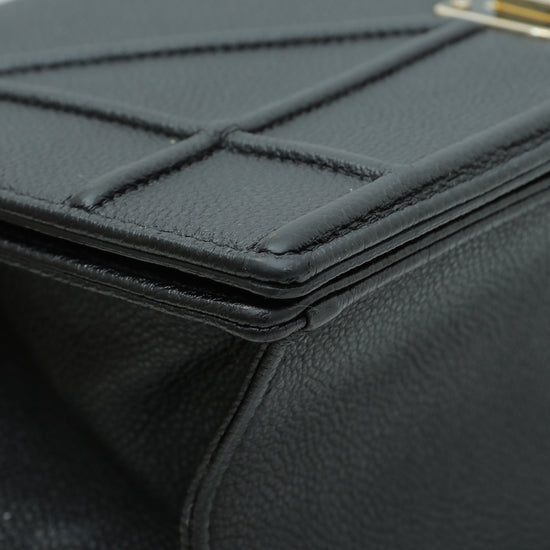 DIOR Diorama Flap Bag in Black Lambskin – STYLISHTOP