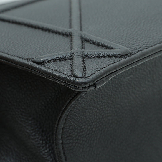 Christian Dior Black Diorama Flap Medium Bag