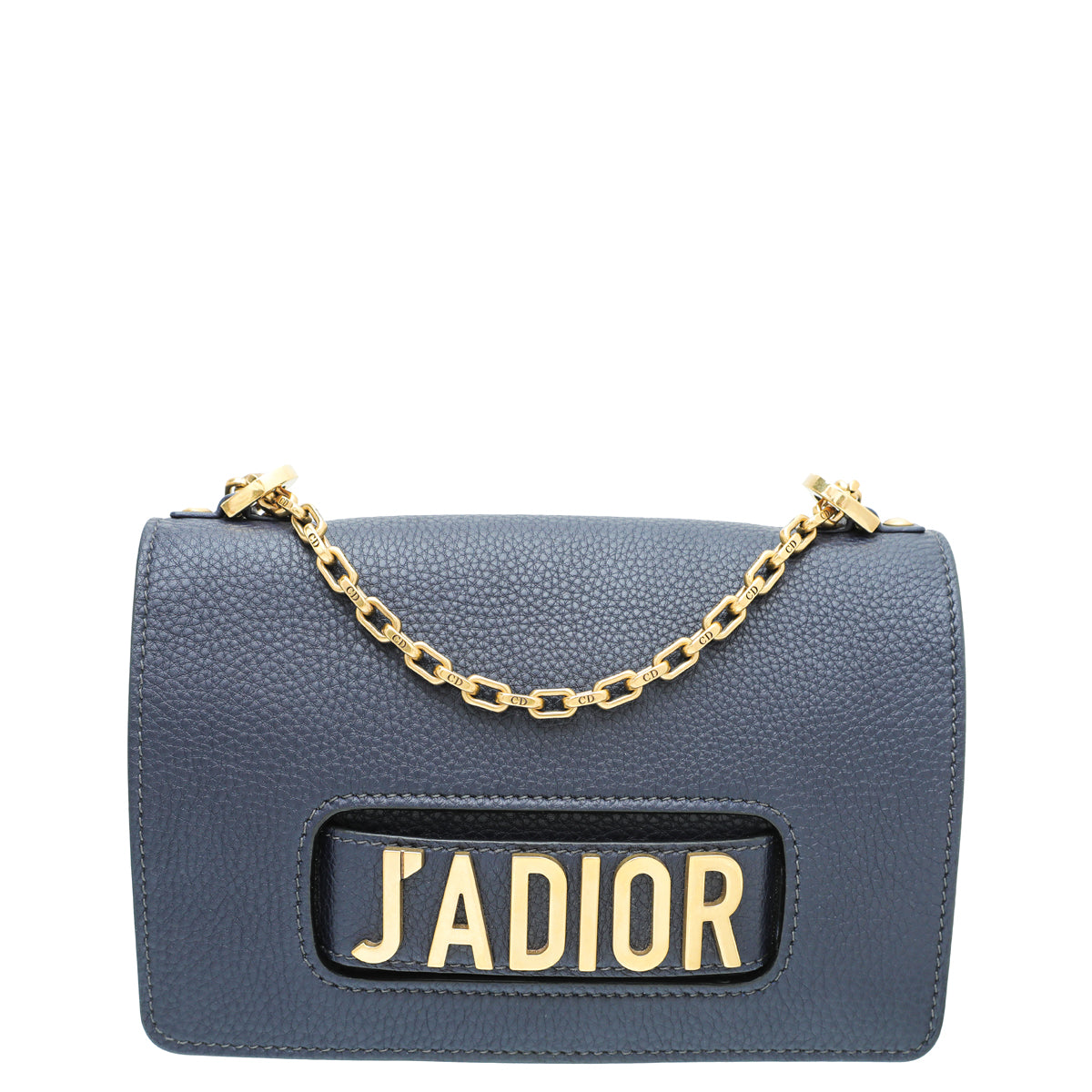 Christian Dior Navy J'Adior Flap Chain Bag-Christian Dior-THE CLOSET