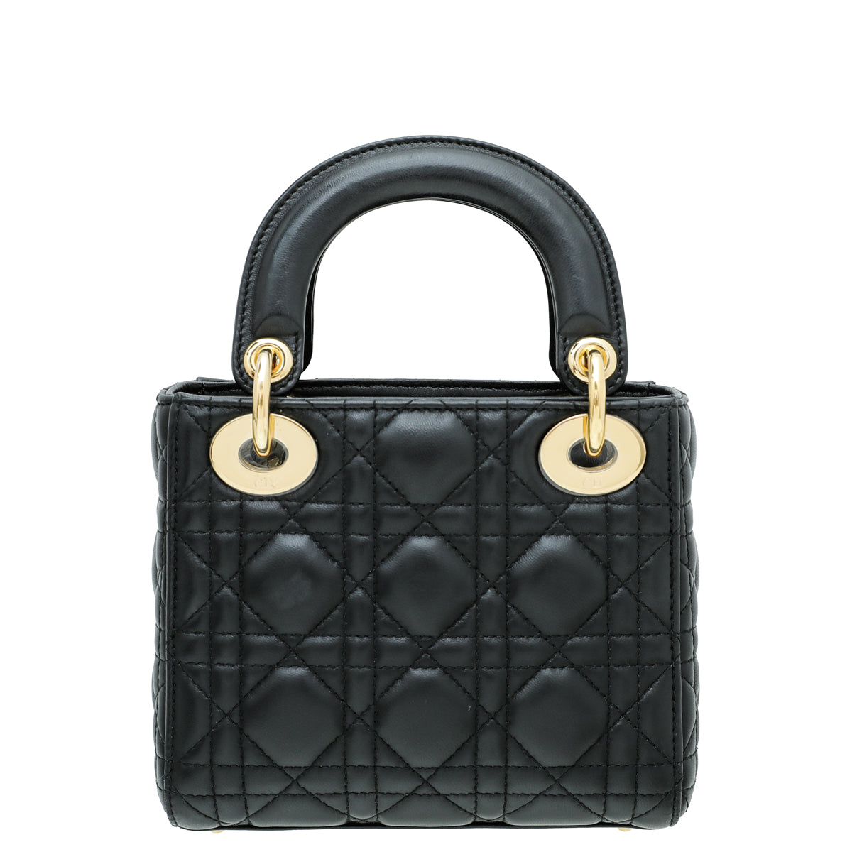 Christian Dior Black Lady Dior Mini Bag-Christian Dior-THE CLOSET