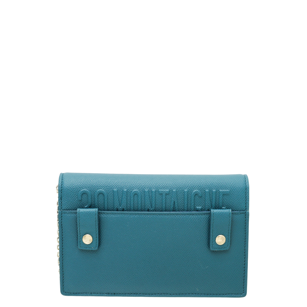 Christian Dior Turquoise 2-in-1 30 Montaigne Pouch