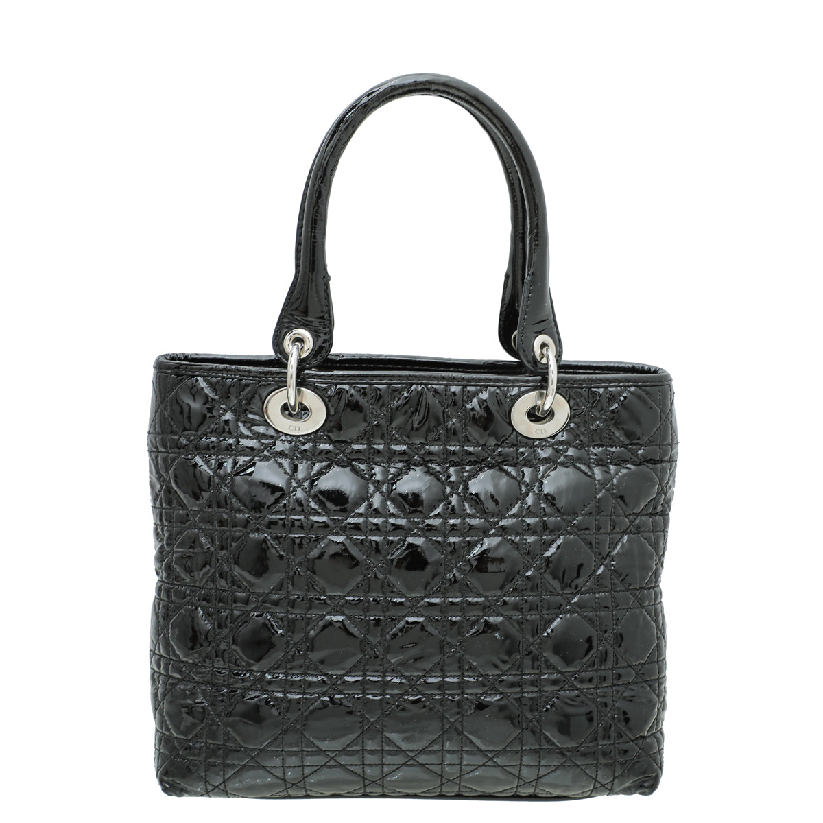 Christian Dior Black Cannage Soft Lady Dior Bag